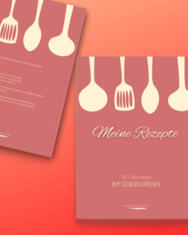 Meine Rezepte A5 Rot – Taschenbuch