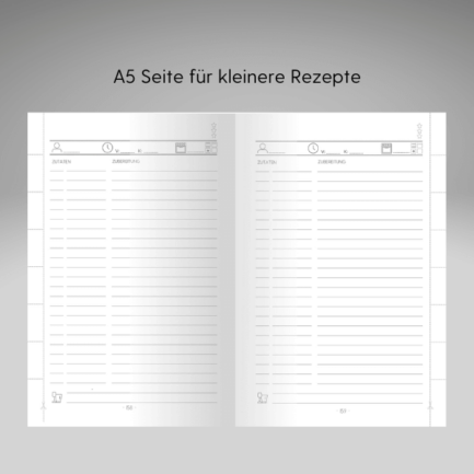 Meine Rezepte A5 Petrol - Taschenbuch – Bild 8
